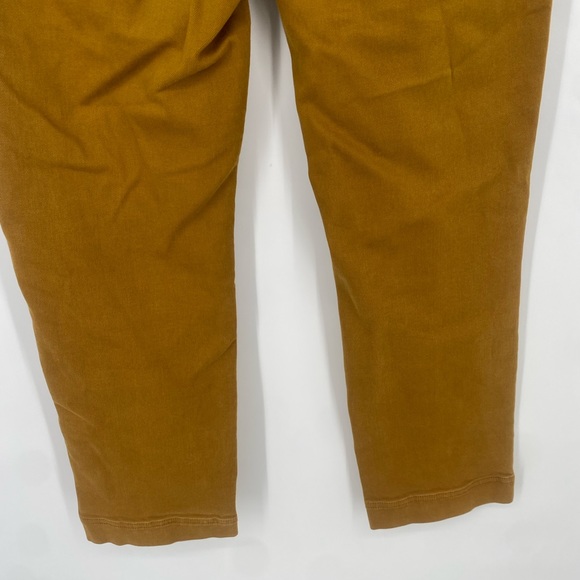 Everlane Cropped Slim Jeans Regular Straight Gold Brass Wash Denim Size 6 - Picture 7 of 9